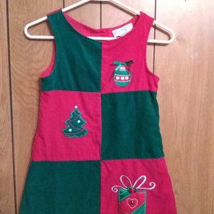 Girls Christmas Jumper Dress